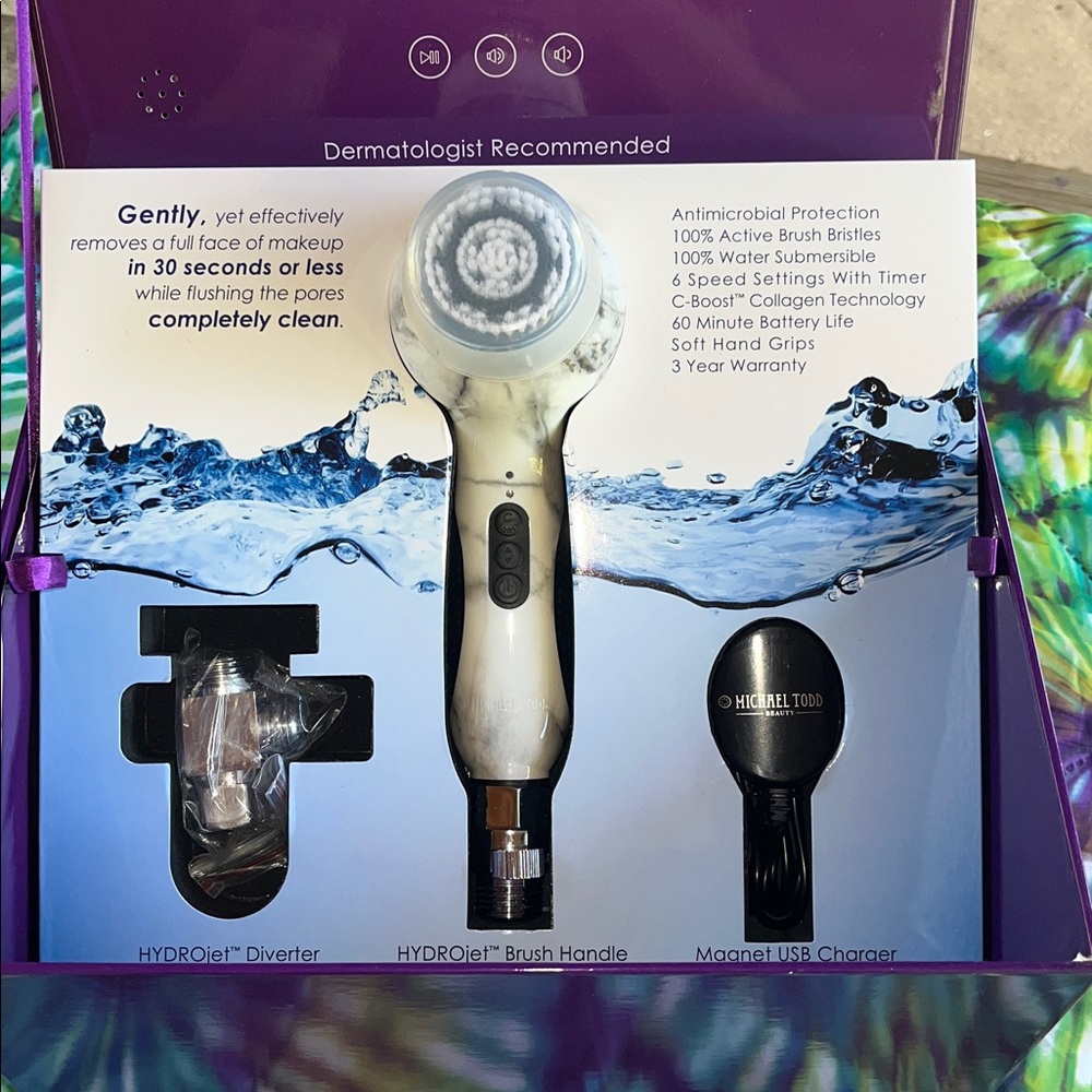Michael Todd Beauty NEW! Purple HYDROjet Facial System